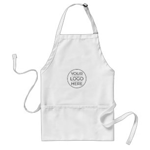 Modern Business Logo Branding Standard Apron