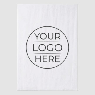 Modern Business Logo Branding Tissue Paper