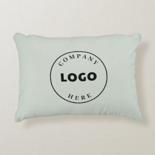 Modern Business Logo Company Swag Custom Decorative Cushion