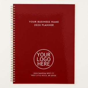 Modern Business Logo Corporate 2026 Employees Planner