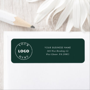 Modern Business Logo Custom Return Address