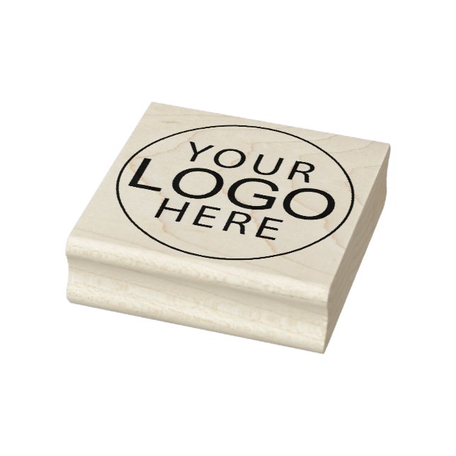 Modern Business Logo Custom Simple Rubber Stamp (Stamp)
