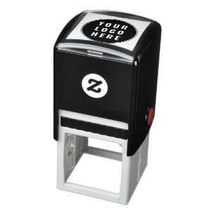 Modern Business Logo Employees Custom Self-inking Stamp