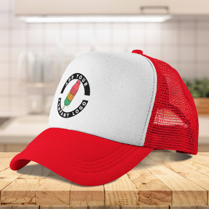 Modern Business Logo Employees Custom Swag Trucker Hat
