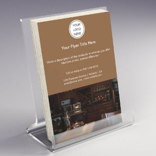 Modern Business Logo l Marketing Catering Photo Flyer