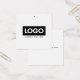 Modern Business Logo Label Clothing Hang Tag