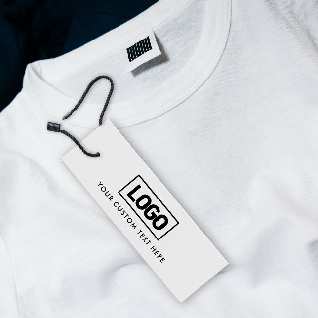 Modern Business Logo Label Clothing Hang Tag (Creator Uploaded)
