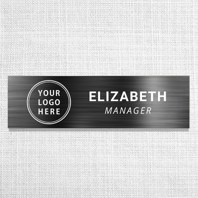 Modern Business Logo Name Tag (Creator Uploaded)