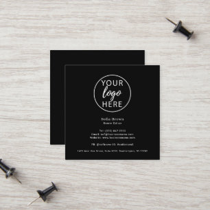 Modern Business Logo Professional Calling Card