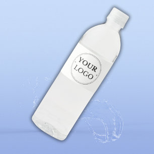 Modern Business Logo Professional Water Bottle Label