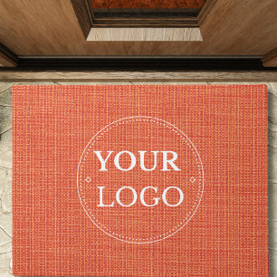 Modern Business Logo  Promotional Branded Doormat