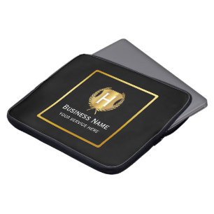 Modern Business Logo Promotional Branding Laptop Sleeve