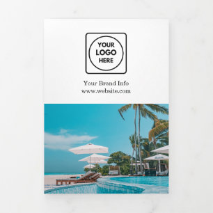 Modern Business Logo Simple Trifold Design