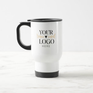 Modern Business Logo Travel Mug