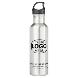 Modern Business Logo Website Promotional Custom 710 Ml Water Bottle