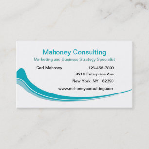 Modern Business Marketing Consulting Card