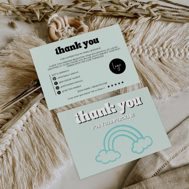 Modern Business Package Insert Card (Creator Uploaded)