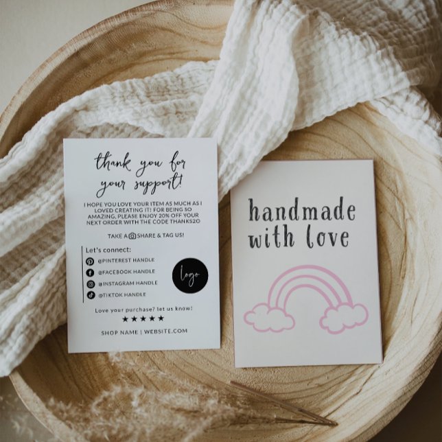 Modern Business Package Insert Card (Creator Uploaded)