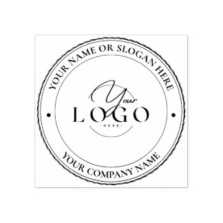MODERN BUSINESS Personalised Business Logo Address Rubber Stamp