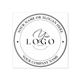 MODERN BUSINESS Personalised Business Logo Address Rubber Stamp