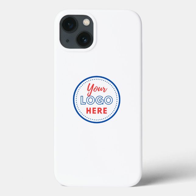 Modern Business Promotional Logo Advertising Case-Mate iPhone Case (Back)