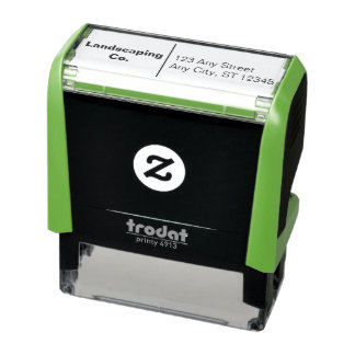 Modern Business Return Address Self-Inking Stamper Stamp