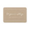 Modern business simple kraft square business card