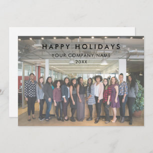 Modern Business Team Photo Logo Photo Christmas