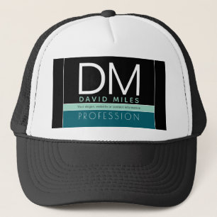 Modern Business Template   All Colours Customisabl Trucker Hat