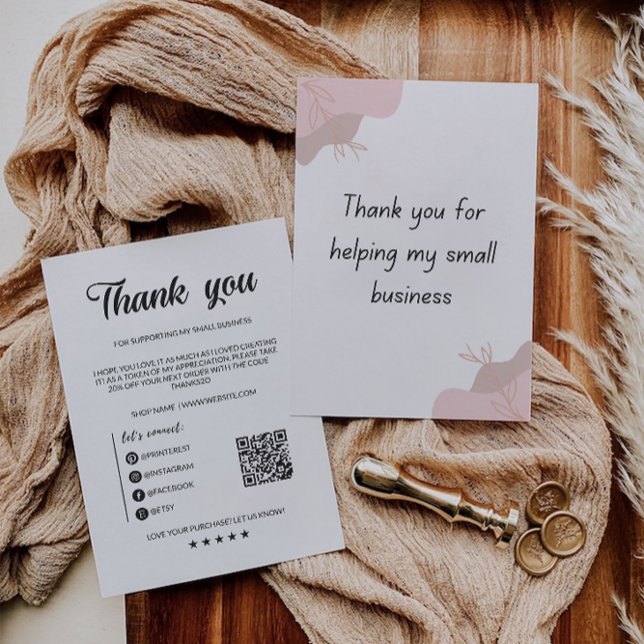Modern Business Thank You Card (Modern Business Thank You Card)