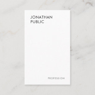 Modern Businesscards Elegant Professional Simple Business Card