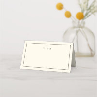 Modern Butter Yellow Monogram Elegant Wedding