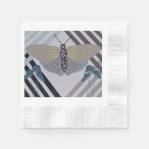 Modern Butterfly  Napkin