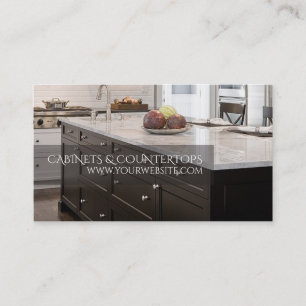 Modern CABINETS & COUNTERTOPS Construction Card