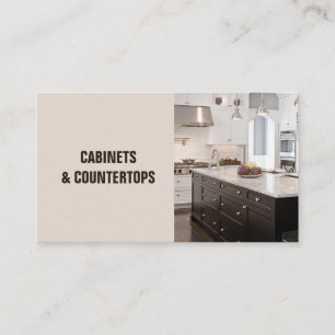 Modern CABINETS & COUNTERTOPS Construction Card