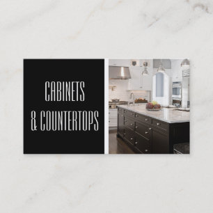 Modern CABINETS & COUNTERTOPS Construction Card