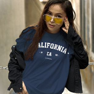 MODERN CALIFORNIA STATE CITY SUMMER CUSTOM NAME T-Shirt
