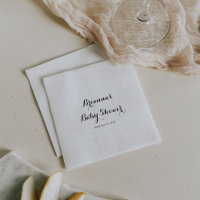 Modern Calligraphy Baby Shower