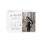 Modern Calligraphy Calendar Save The Date Postcard