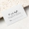 Modern Calligraphy Diaper Raffle Ticket
