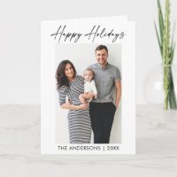 Modern Calligraphy Ink Script Photo Folded