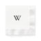 Modern Calligraphy Monogram Wedding Napkin