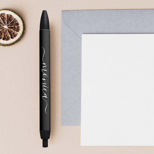 Modern Calligraphy Name Black Ink Pen (Creator Uploaded)