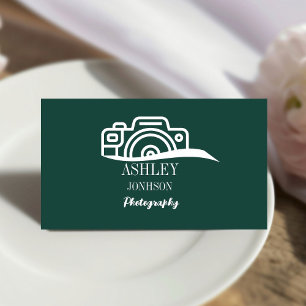 Modern Calligraphy Photographer photography  Business Card