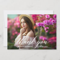 Modern Calligraphy Script Photo Graduation