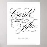 Modern calligraphy timeless cards and gifts Sign