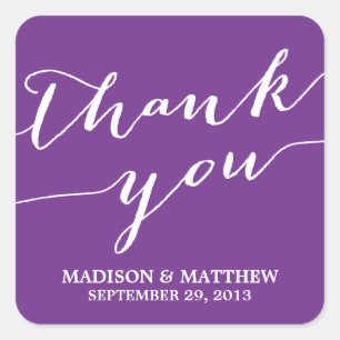 MODERN CALLIGRAPHY WEDDING FAVOR LABELS