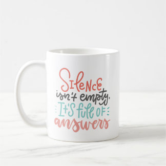 Modern Calm Lovely Coral Pink Soft Teal Black Cute Coffee Mug