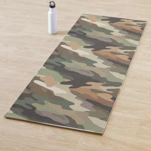 Modern Camouflage Design Unique Fitness Yoga Mat