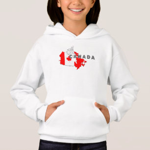 Modern Canadian Canada Art Letter map Flag Souveni